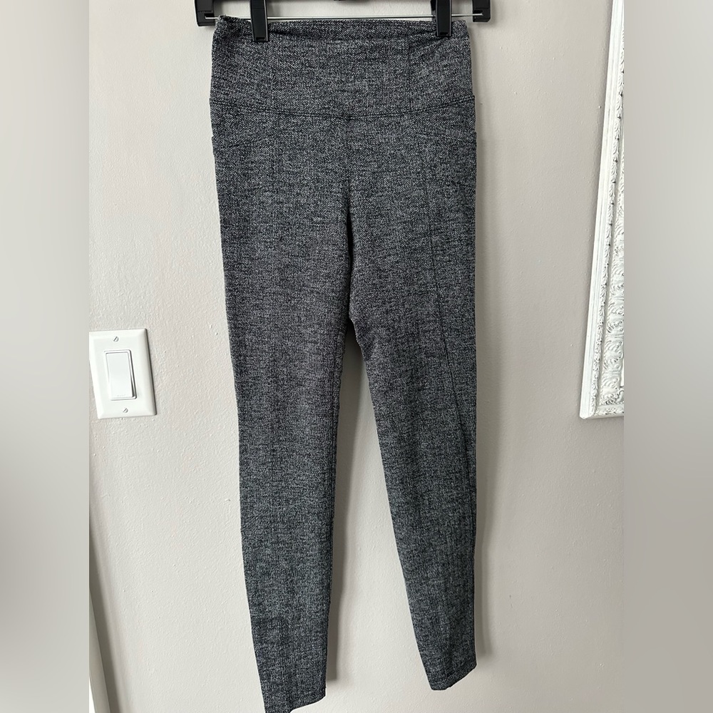 Athleta tweed stretch leggings